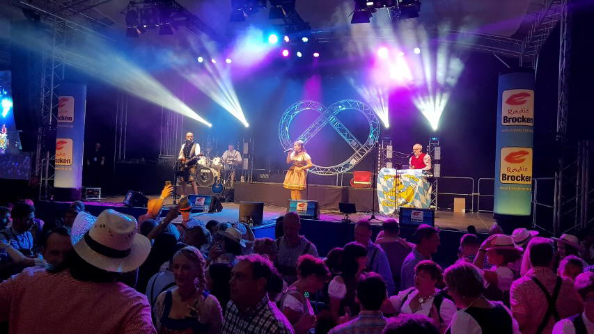oktoberfest band from Germany party mood