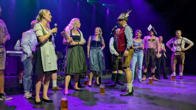Partyband Gaudiblosn Bayern Olympiade (2)