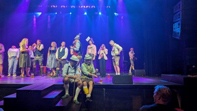 Partyband Gaudiblosn Bayern Olympiade (3)